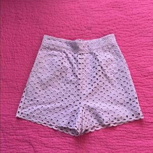 NWT Tea &. cup Eyelet 100% cotton Shorts, M